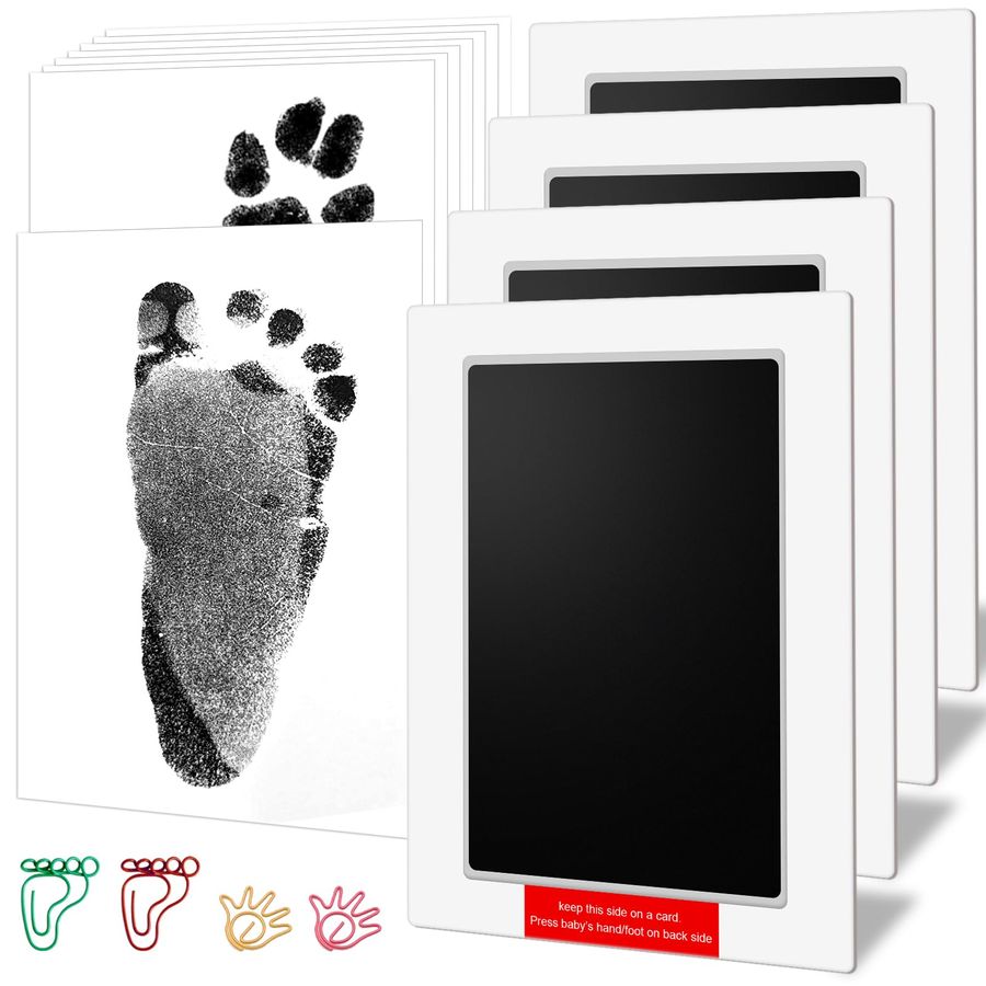 6 x 4 Large Size Baby Inkless Handprint and Footprint Kit