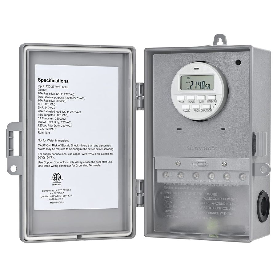 Pool Pump Timer Digital Timer Box